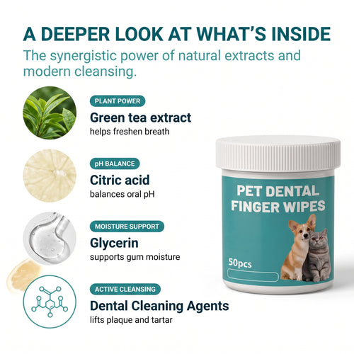 Canis Health - Finger Dental Wipes